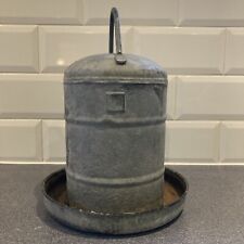 Metal Bird Waterer Ideal for Hens  4.5 litres/1 Imp Gallon