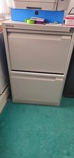 Bisley BS Steel Filing Cabinet 2 Drawers Lockable - pick up only