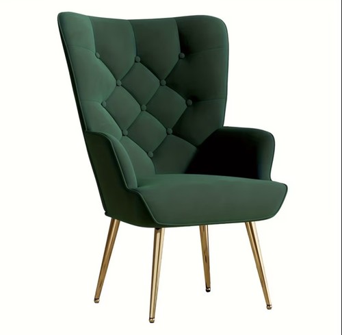 Velvet armchair tub chair - velvet,
