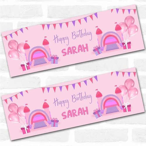 Personalised party banner - personalised,