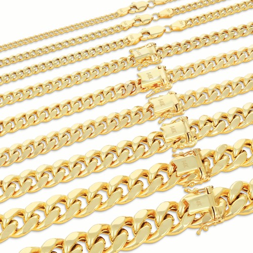 14k yellow gold 3mm 5mm - 14k, 3mm-12.5mm