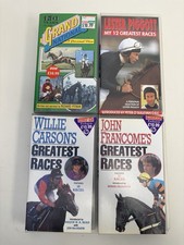 Bundle of 4 Horseracing  VHS