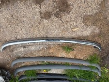 Classic mini Chrome bumper