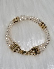 Vintage 1980 Cream Faux Pearl