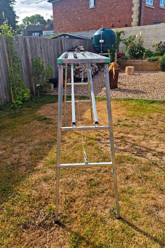 Folding aluminium scaffold - folding,