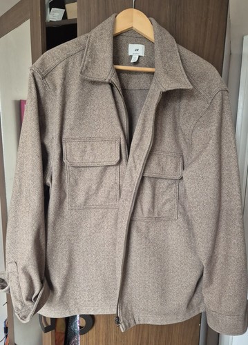 Tweed zip up jacket - h&m,