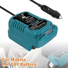 DC 12/24V Mini Charger for Makita 18V Battery, Portable Car Charger for Makita