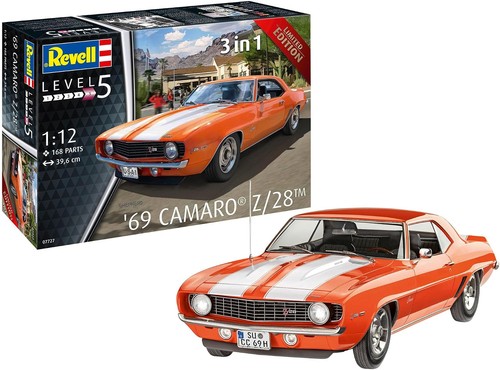 Revell 1969 chevy camaro 12 - revell,