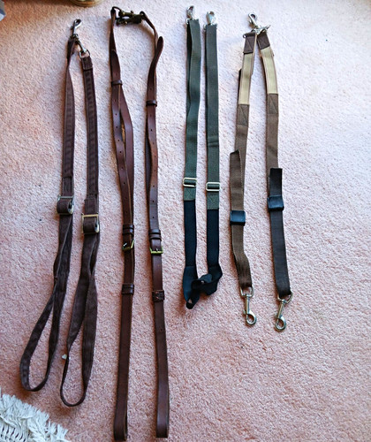 Ajustable side reins pairs - ajustable, 4