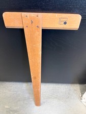 Vintage Wooden T Square Set
