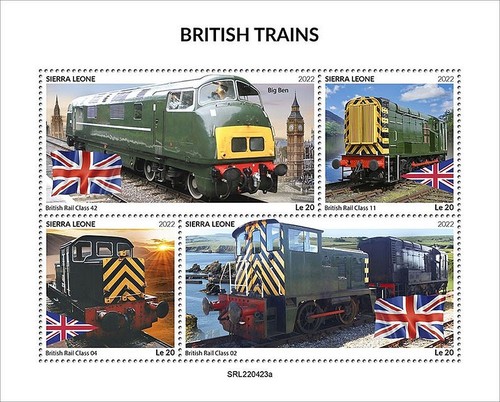 British railways diesel trains - british,