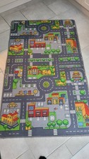 Double Sided Play Mat For Cars And Farm Animals.