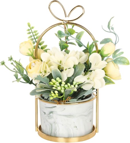 Artificial silk flowers with - flowers,