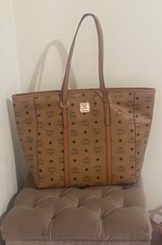 Women’s Tote Handbag Large Pre-owner In Good Condition Brown 