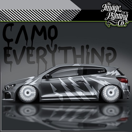 Medium car camo kit - i, vinyl