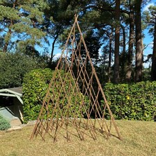 Willow garden obelisk wooden - garden,