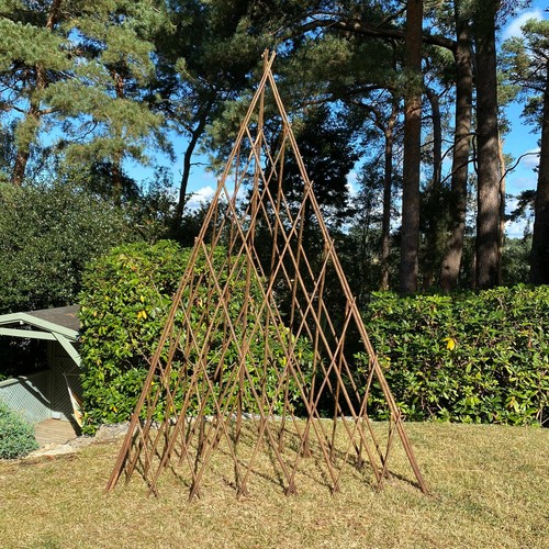 Willow garden obelisk wooden - garden,