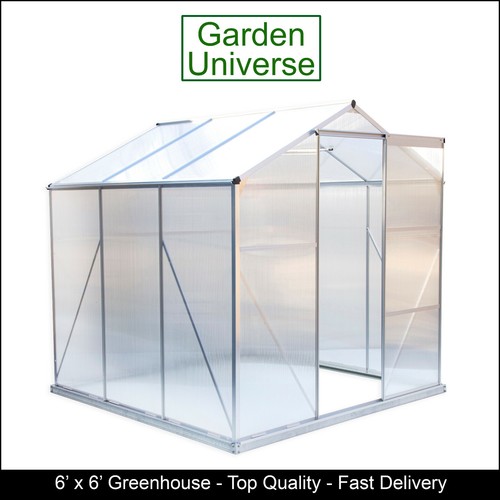 Greenhouse silver aluminium - greenhouse,