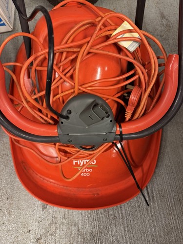 Flymo turbo 400 electric lawn - turbo,