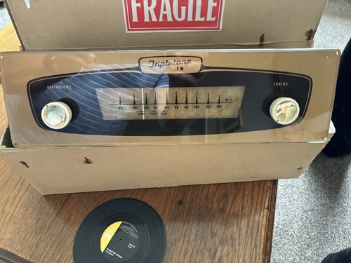 Vintage car radio 1950s - car, radio.