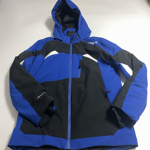 Spyder leader jacket blue - leader,