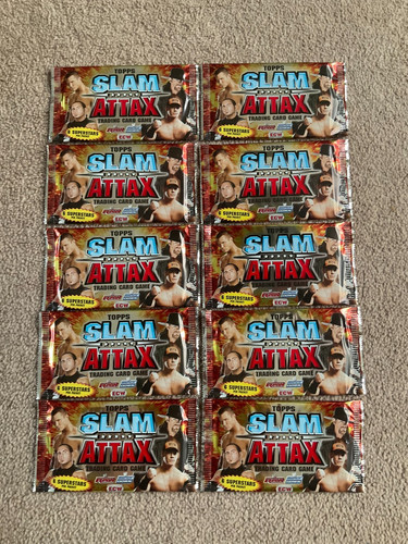 Topps wwe slam attax 2008 - topps,