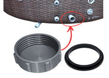 Lay spa air stopper cap - cap, pipe