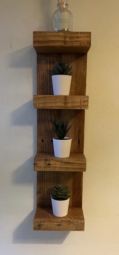 Rustic wooden shelves wood - rustic,