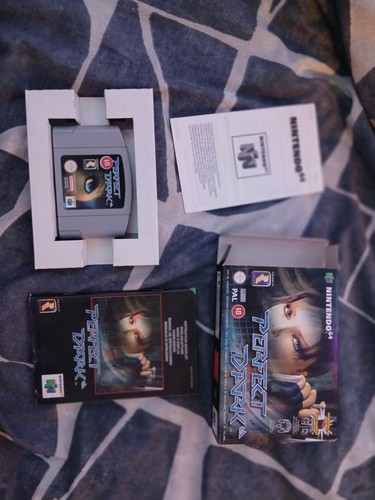 Perfect dark n64 complete - perfect,
