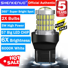 For Vw Caddy Mk4 2015+ 57SMD Led Sidelight Drl White Daytime Dunning Lights Bulb