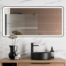 Large Rectangular LED Mirror