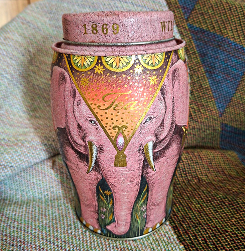 Williamson tea caddy elephant - williamson,