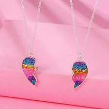 Half Heart Magnetic Pendant