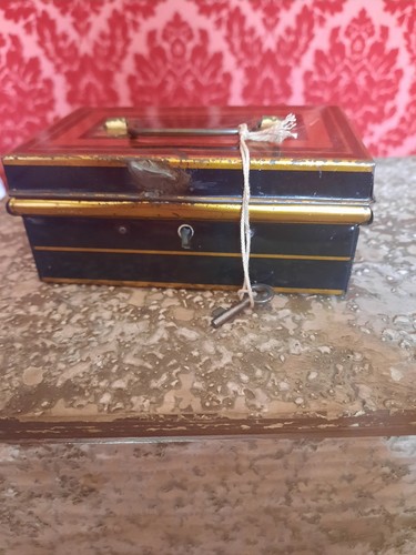Very old lockable - old, metal