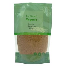Just Natural Organic Organic Panela/Rapadura Unrefined Cane Sugar 250g