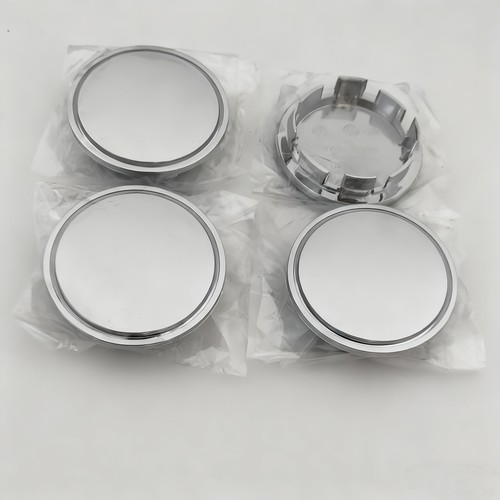 4pcs 65mm chrome - 65mm, abs
