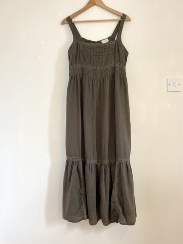 Wrap london 100 linen khaki - wrap,