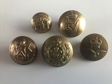 WW1 WW2 Sweetheart Buttons