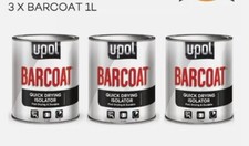 3 X U-POL BARCOAT QUICK DRYING