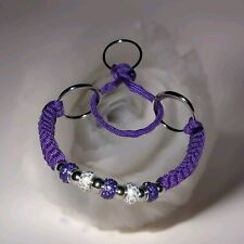 Blingy Dog Show Collar And