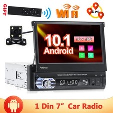 Single 1 Din 7"Android 10.1