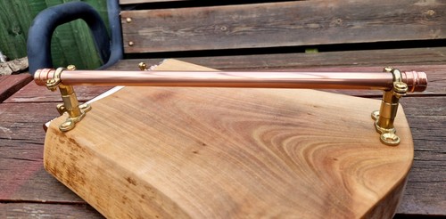 Copper brass hand - copper, rail