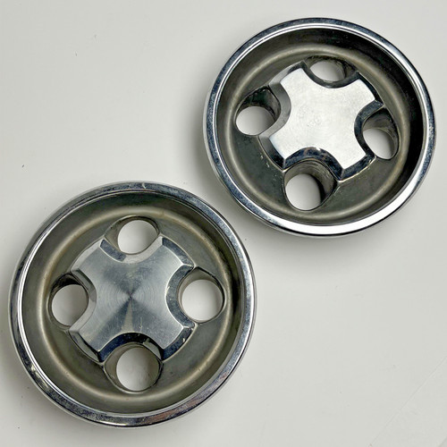 Pair oem mopar rallye wheel - of,