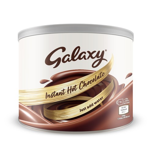 Galaxy instant hot chocolate - hot,