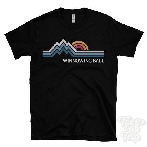 Winnowing ball retro - ball, logo