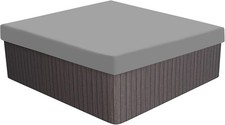 PATIKIL 85.8x85.8x11.8inch Square Hot Tub Cover,210D Oxford Waterproof Dustproof