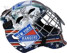 Igor Shesterkin New York Rangers Autographed Replica Goalie Mask