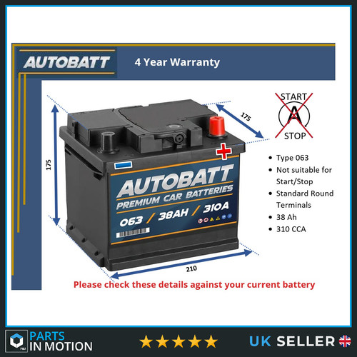 Battery fits ford transit - fits,