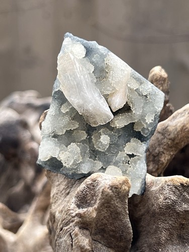 Apophyllite stalactite cluster - apophyllite,