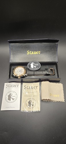 New box stauer watch mens - stauer,